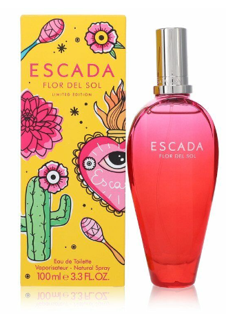 Escada escaping With Escada Flor del Sol 100 ml 3.3 fl oz edt