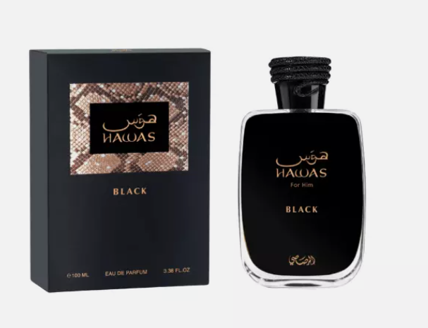 HAWAS BLACK EDP 100 ML 3.4 FL OZ