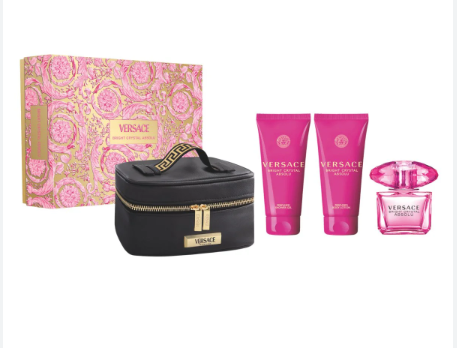 VERSACE BRIGHT CRYSTAL ABSOLU SET 4PC EDP