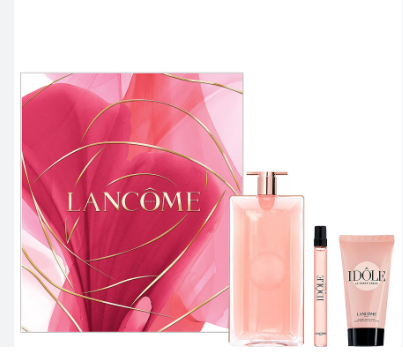 LANCOME IDOLE LE PARFUM SET 3 PC 100 ML+10 ml +body cream 50 ml