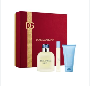 Dolce & Gabbana Light Blue Pour Homme 3 Pc Set