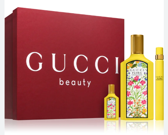 GUCCI FLORA GORGEOUS ORCHID SET 3 PCS EDP
