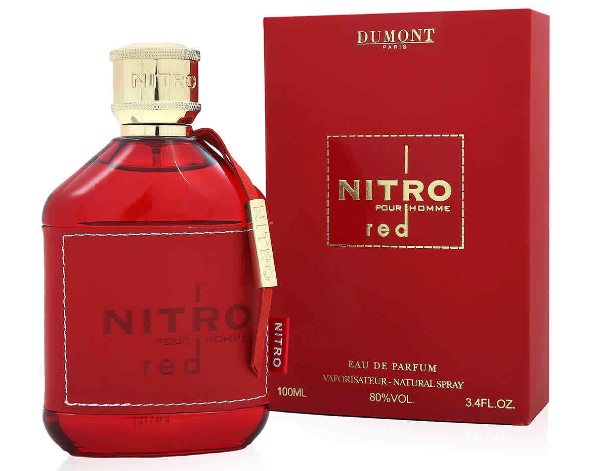 Dumont Nitro Red Pour Homme 3.4 fl.oz EDP