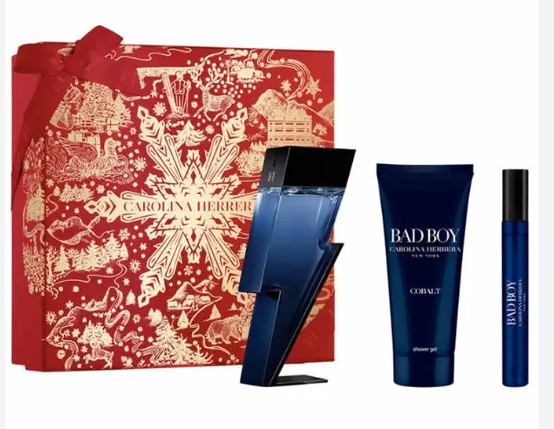 Carolina Herrera Bad Boy Cobalt 3pc set