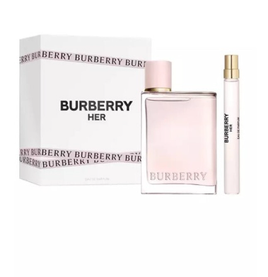 BURBERRY HER EDP TRAVEL SET 100 ML+10 ml