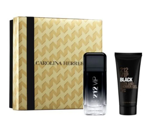 212 VIP BLACK CAROLINA HERRERA EDP 2 PC