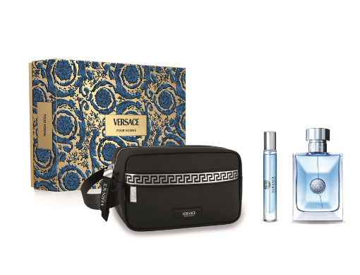 Versace Pour Homme 3 Pc Set w/ Pouch
