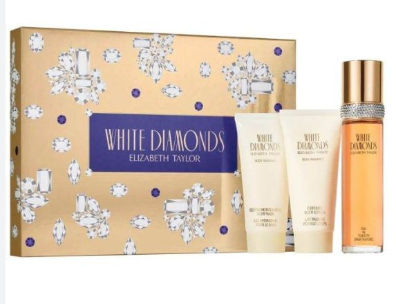 Elizabeth Taylor White Diamonds EDT 3 PC Set