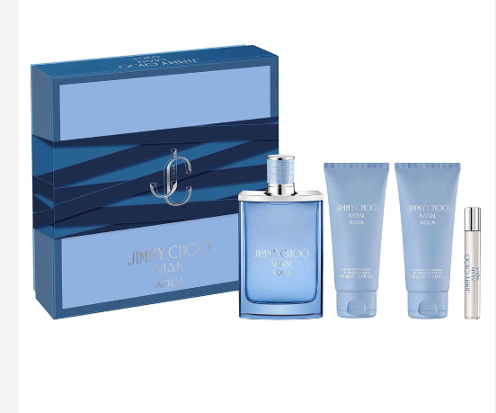 Jimmy Choo Man Aqua 3 Pc Set 3.3 EDT