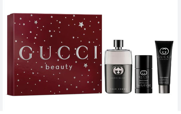 Gucci Guilty Pour Homme 3 Pc Set EDT