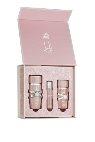 YARA SET 3 PC EDP 100 ML+12 ML+50 ML HAIR SPRAY