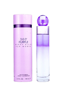 Perry Ellis 360 PURPLE 3.4 fl oz EDP FOR WOMEN.