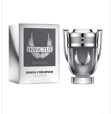 Invictus Platinum Paco Rabanne Eau de Parfum 50 fl oz.