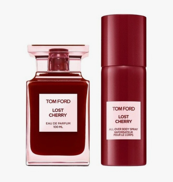 TOM FORD LOST CHERRY SET 2 PC EDP EDP 100 M +150 BODY SPRAY ML