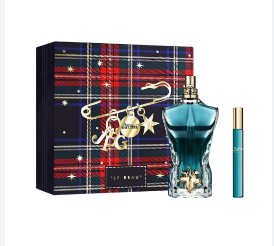 JEAN PAUL GAULTIER LE BEAU 2 PC SET 125M +10 ML EDT