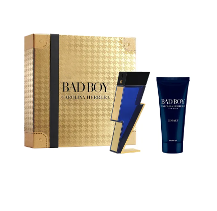 Carolina Herrera Bad Boy Cobalt ABSOLUTE 2 PC 3.4 EDP+100 ML SHOWER GEL