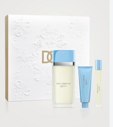 Dolce & Gabbana Light Blue 3 Pc Set for Her (Copy)