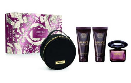 Versace Crystal Noir 4 Piece Set
