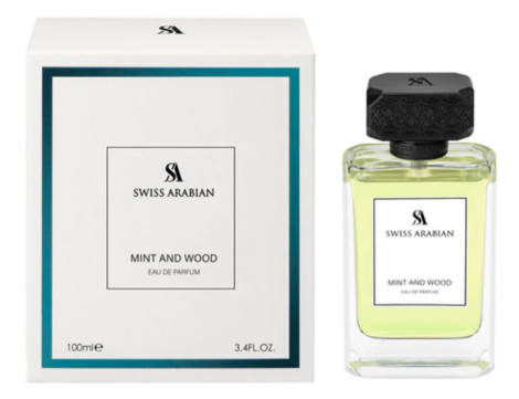 SWISS ARABIAN MINT AND WOOD 100ML EDP.