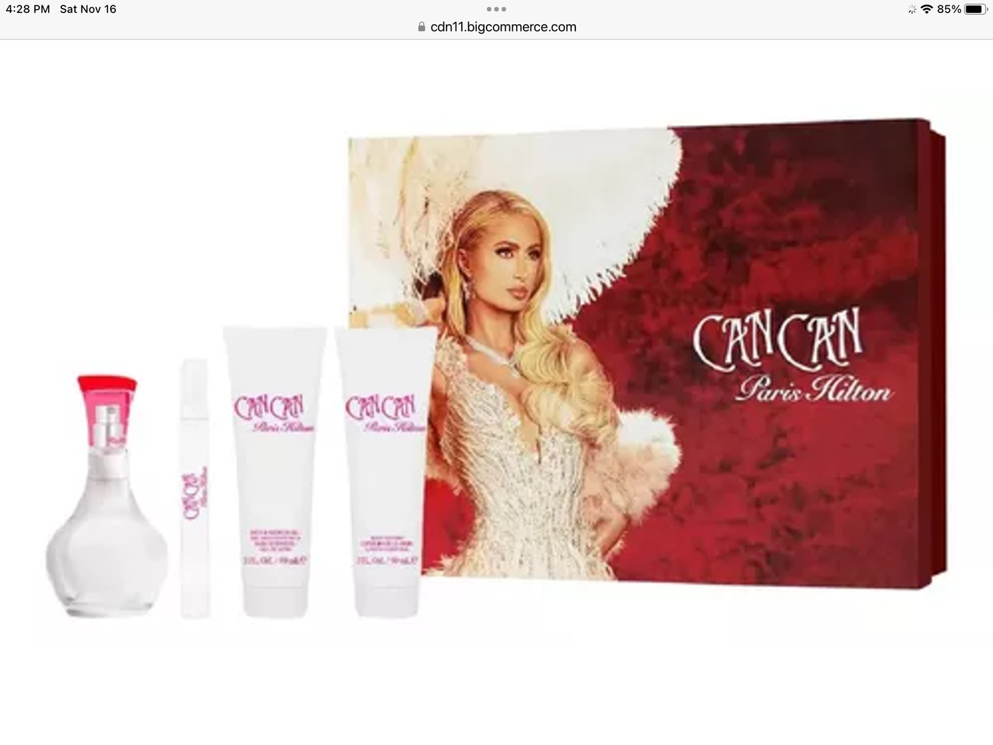 Can Can By Paris Hilton 4 Pc Set Alt