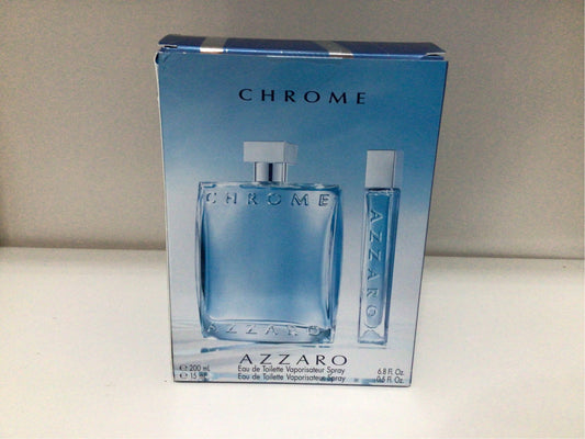 Azzaro Chrome 2pc. Gift Set 6.8 EDT