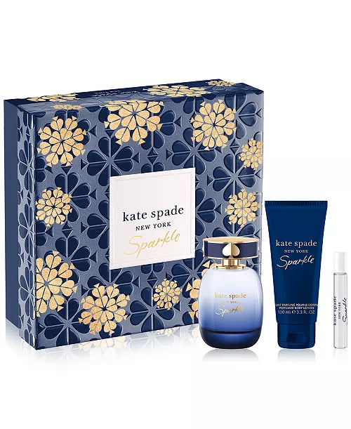 Kate Spade New York Sparkle 3 Piece Gift Set