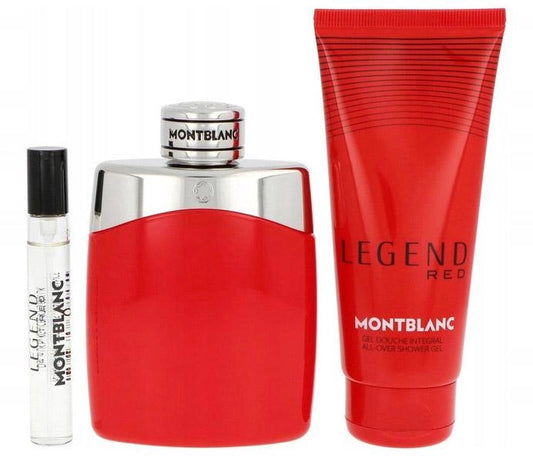 Montblanc Legend Red EDP Gift 3 Pcs Set