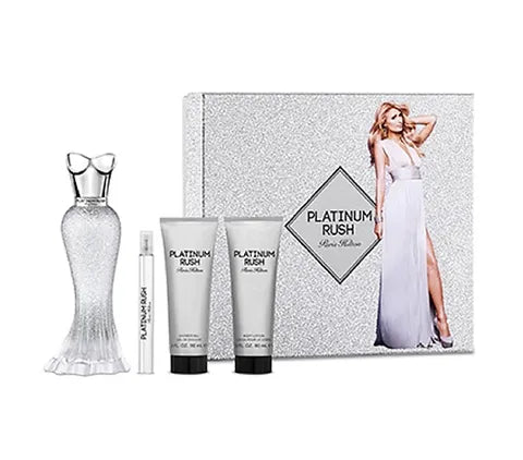 Platinum Rush By Paris Hilton 4 Pc Set