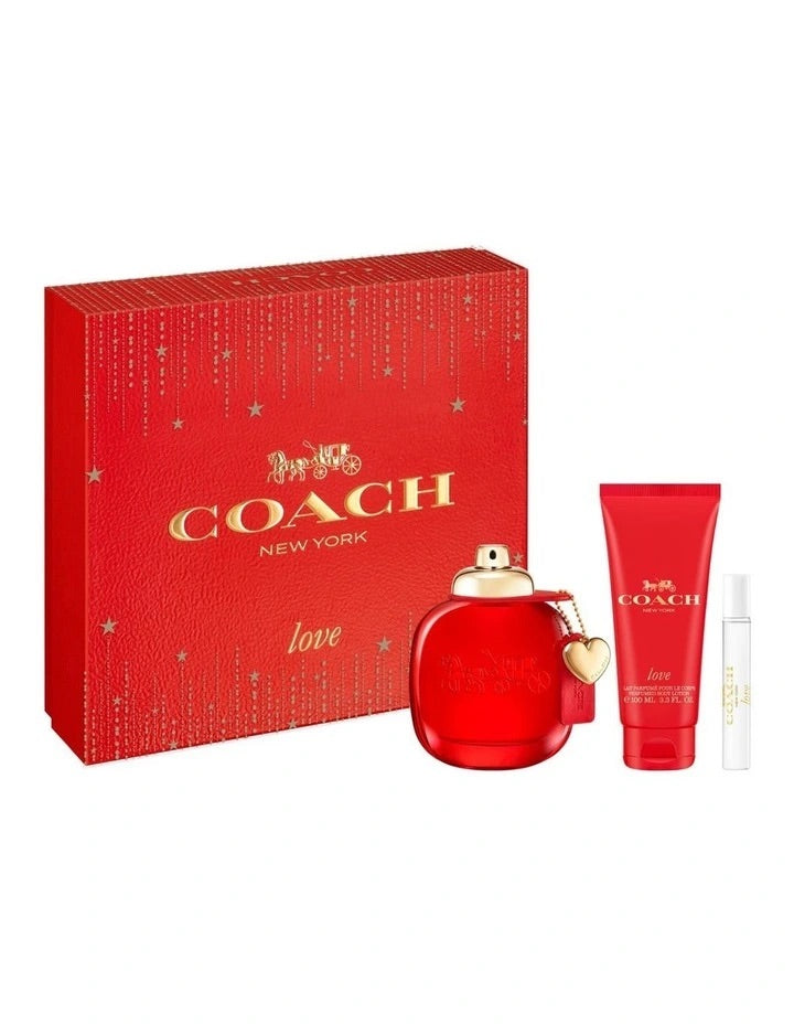 COACH NEW YORK LOVE 3 PC Set