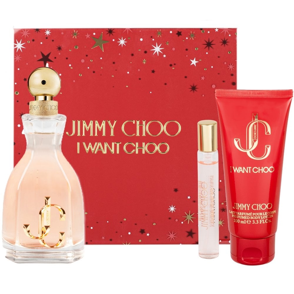 Jimmy Choo I Want Choo 3 Pc Set 3.3 EDP