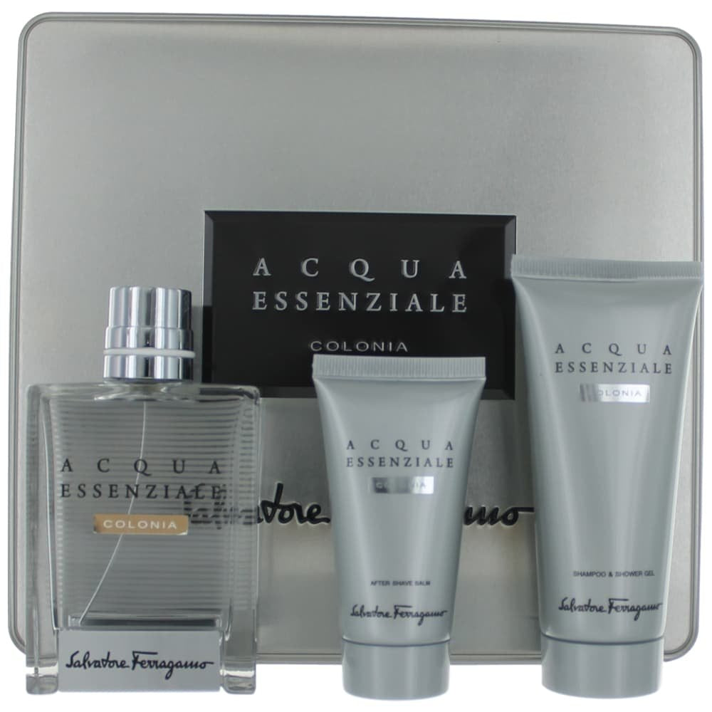 Salvatore Ferragamo Acqua Essenziale Colonia 3 pcs  Set 3.3 EDT