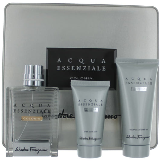 Salvatore Ferragamo Acqua Essenziale Colonia 3 pcs  Set 3.3 EDT