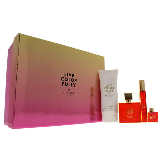 Kate Spade New York Live Color Fully  4 Piece Gift Set