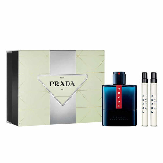 Prada Ocean Luna Rossa 3.3 fl oz EDT 3 PC SET