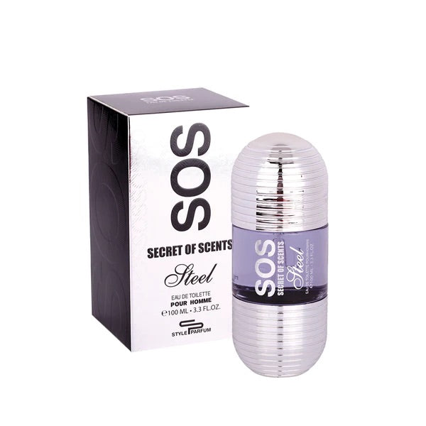 Style Parfum Secret of Scents Steel EDT Pour Homme 3.3 fl oz