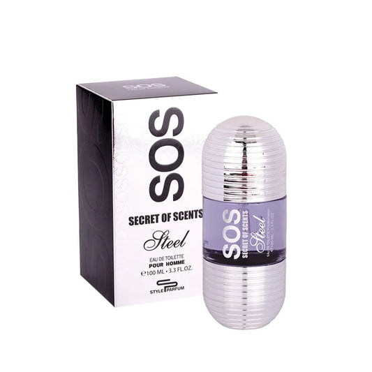 Style Parfum Secret of Scents Steel EDT Pour Homme 3.3 fl oz