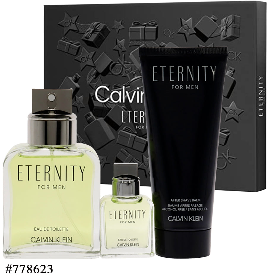 Calvin Klein Eternity for Men 3 Pc Set