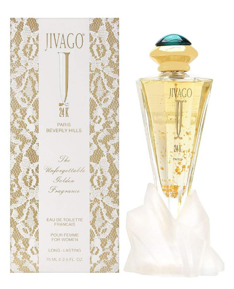 Jivago Ilana 24K  Paris Beverly Hills  The Unforgettable Golden Fragrance 2.5 EDT