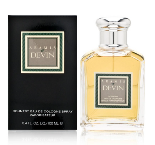 Aramis Devin Country Eau de Cologne Spray 3.4 fl oz