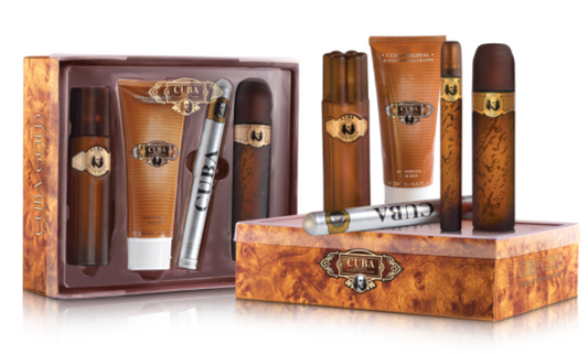 Cuba Gold 4 PC Set For Men