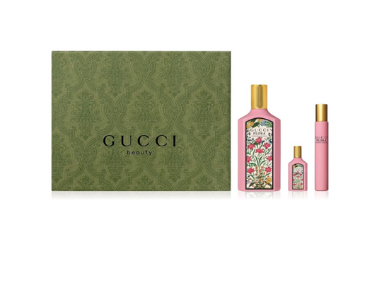 Gucci Flora Gorgeous Gardenia 3 Pc Set