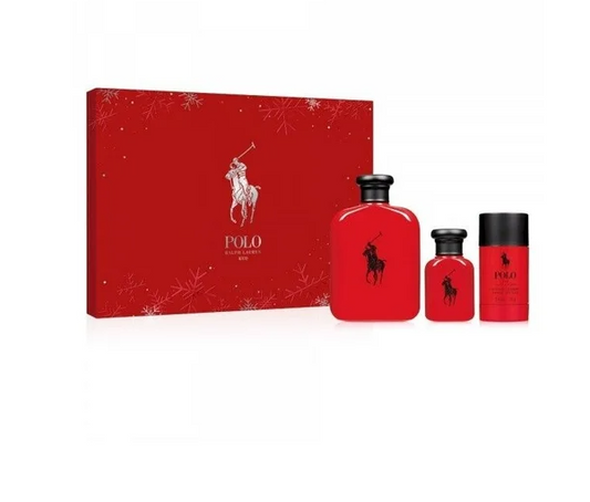 Polo Red by Ralph Lauren 3 piece set EDT