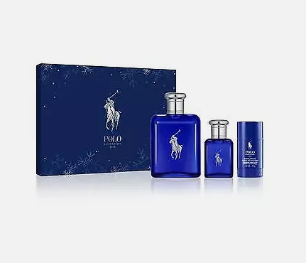 Polo Ralph Lauren Blue Set 3 pc EDT