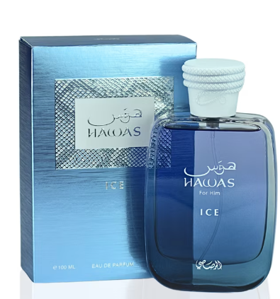 RASASI HAWAS ICE EDP 100 ML 3.4 FL OZ