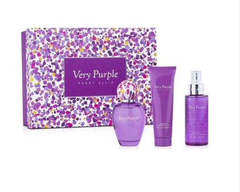 PERRY ELLIS VERY PURPLE 3PC  EDP