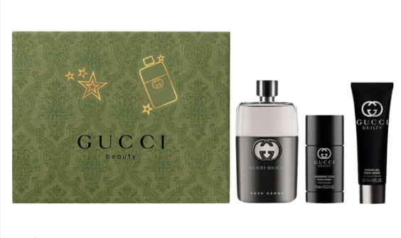 Gucci Guilty  Pour Homme 3 Pc Set EDT