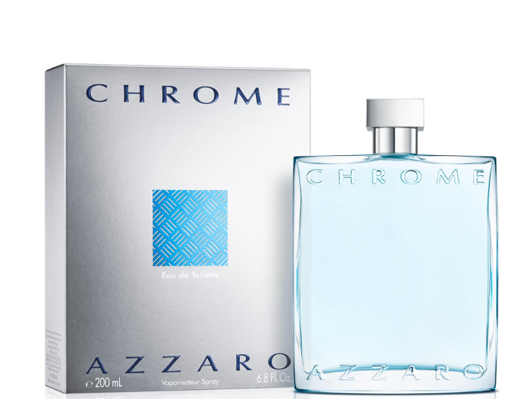 AZZARO CHROME EDT 200 ML 6.7 FLOZ