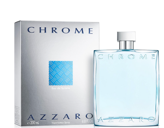 AZZARO CHROME EDT 200 ML 6.7 FLOZ