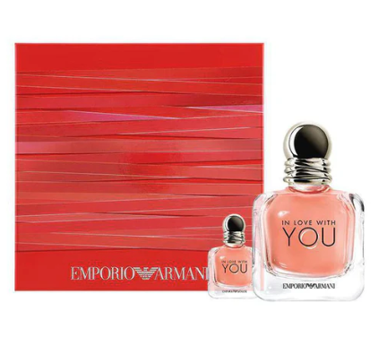 Giorgio Armani In Love With You For 2 Pc Set Woman