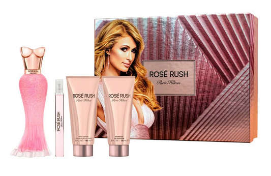 Paris Hilton Rose Blush 4 Pc Set